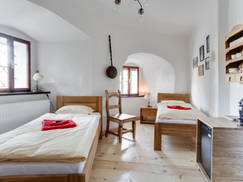 Luxurious accommodation in Český Krumlov – rooms