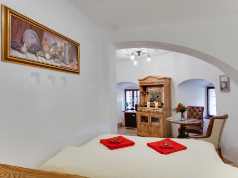 Luxurious accommodation in Český Krumlov – rooms